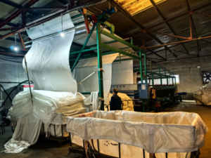 Doppelfunktions-Automatische Nass-/Trockenschleif- und Poliermaschine für Sand, Rinde und Wolle 380V 120KW Textilveredelung - Product Image 4