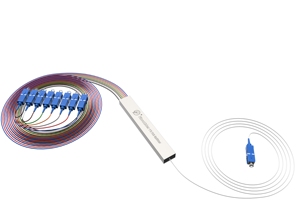 ตัวแยกสัญญาณออปติคอล PLC รุ่นใหม่ ปี 2025 แบบ 1*2 1*4 1*8 1*16 LC SC APC UPC ชนิดเหล็ก - Product Image 3