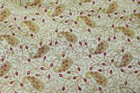 Tissu en soie brute poly premium SHIKHA FAB, léger, tissé, séchage rapide, respirant, motif géométrique floral abstrait, textile de maison
