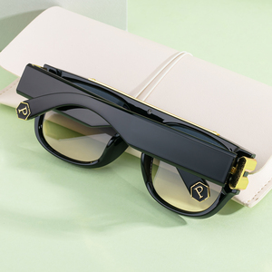 Lunettes de soleil tendance Partagas pour femmes, monture carrée <span class=keywords><strong>en</strong></span> PC, protection UV400, avec logo personnalisé, vente <span class=keywords><strong>en</strong></span> gros - Product Image 3