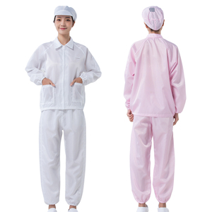 เสื้อกาวน์ป้องกันไฟฟ้าสถิตย์สำหรับห้องปลอดเชื้อและอุตสาหกรรมยา ขายส่ง - Product Image 6