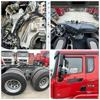 Camion tracteur HOWO MAX 6X4 d'occasion, moteur WP12T 480HP, tête de tracteur robuste pour le transport de conteneurs