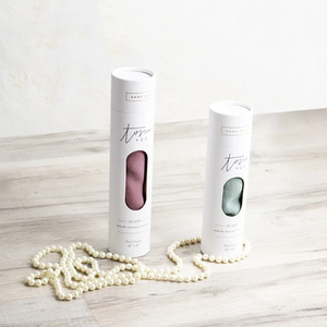 Custom Logo Cardboard Paper Round Tube Gift Packaging Cylinder Box For Scarf