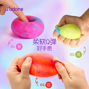 Jadore Gradient Planet Series, Pelota Antiestrés Hecha a Mano, No Tóxica, Portátil, Juguete Sensorial de Descompresión, Juguetes Fidget - Product Image 4