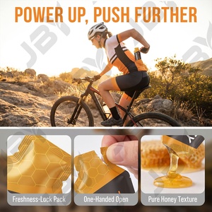 Gel Energetico al Miele Naturale JBY in Bustina, Gel <span class=keywords><strong>Sportivo</strong></span> Iperenergetico per Atleti, Allenamento, Corsa, Ciclismo, Nutrizione - Product Image 5