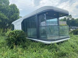 高級スチール製宇宙カプセル型コンテナプレハブモジュールハウス 高級住宅コンセプト - Product Image 5