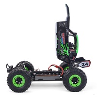 Huina — camion désert 1/10 4WD 2.4G sans balais ZD, fusée de course, DBX 10 RC, véhicule tout-terrain, grande vitesse, 80 km/h avec batterie 3S