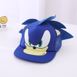 Casquettes de baseball sportives unisexes 5 panneaux pour enfants, style streetwear, casquettes hip-hop à visière plate Sonic Mouse pour garçons et filles - Product Image 3