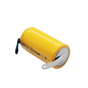 SC 2200MAH 1.2V NICD Rechargeable Battery SC2200 Battery Used For Electric drills Screwdrivers