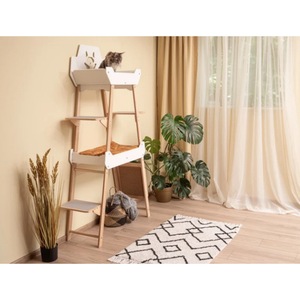 <b>Cat</b> <b>Tree</b> 4 Levels 42x109x190cm <b>Large</b> Space Modern Style For <b>Cats</b> - Product Image 2