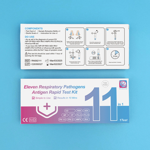 Bán Hot reagen 11in 1 đường hô hấp mầm bệnh kháng nguyên nhanh chóng <span class=keywords><strong>Kit</strong></span> kiểm tra nhà sử dụng tự kiểm tra Combo <span class=keywords><strong>kit</strong></span> Kiểm tra phát hiện bệnh <span class=keywords><strong>Kit</strong></span> - Product Image 3