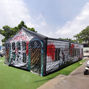 Laberinto de casa embrujada inflable Oxford de alta calidad de nuevo diseño <span class=keywords><strong>2023</strong></span> con impresión completa para Halloween - Product Image 2