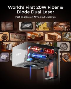Graveur <span class=keywords><strong>laser</strong></span> double fibre et diode Xtool F1 Ultra 20W - Product Image 3