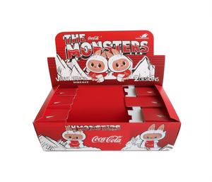 Porte-clés en plastique Coca-Cola The Monsters, imprimé dessin animé, cadeau promotionnel - Product Image 1