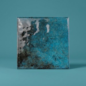 Piastrella Blu Capri 15 X 15 Cm, Spessore 8 Mm, Finitura Lucida, Bordi Irregolari - Product Image 1