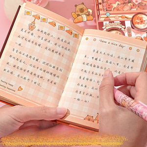 Libreta Kapibara Egg Twister con Páginas para Colorear, Escritura Suave, Diseño Creativo y Divertido, Personalizable - Product Image 2