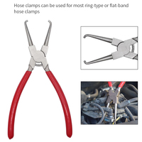 Ensemble de pinces pour conduite de carburant 5 pièces, filtre à carburant, étrier, tuyau plat, pince de serrage, pince de déconnexion, ensemble de pinces pour l'entretien automobile