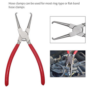 طقم كماشات خط الوقود 5 قطع، كماشة فلتر الوقود، مشبك خرطوم مسطح، كماشة فك وتركيب للصيانة التلقائية - Product Image 3