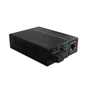 Tincam 10/100/1000M cơ sở-tx RJ45 1 <span class=keywords><strong>SC</strong></span> 20km Gigabit convertidor de medios de Fibra thông minh thích ứng sợi quang để RF chuyển đổi - Product Image 3