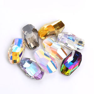 Xichuan météore fantaisie en forme de cristal pierre <span class=keywords><strong>strass</strong></span> Pointback haute qualité cristal verre bijoux artisanat bricolage déco accessoires - Product Image 2