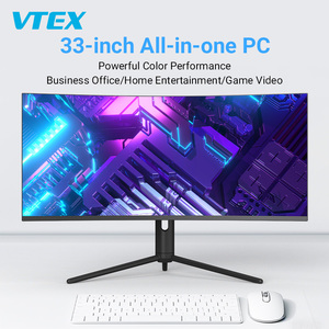 Vtex <span class=keywords><strong>Gamer</strong></span> Computadora de escritorio PC todo en uno de 34 pulgadas con monitor curvo 4K LED AIO Gaming Pantalla barata Producto usado - Product Image 2