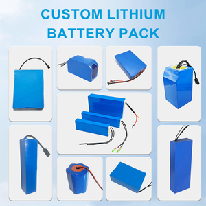 แบตเตอรี่ลิเธียมไอออน 36V 48V 60V 72V 20Ah 30Ah 40Ah 50Ah 60Ah ชุดแบตเตอรี่ 18650 Li-ion สำหรับสกู๊ตเตอร์ WL8018 ชุดแบตเตอรี่ DIY 12v - Product Image 1