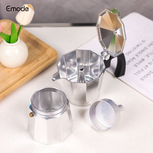 Cafetière Moka multi-capacités, cafetière à expresso, cafetière Moka en aluminium - Product Image 4
