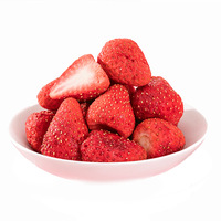 Gefreeze-droogde fruitchips aardbeienchips OEM verpakking bulkverpakking Chinese gezonde snack