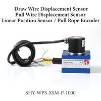 Capteur d'encodage incrémental 0-1000 mm RS485 à câble avec protection IP65 et alimentation 8-30 V pour compteurs de contrôle horizontaux