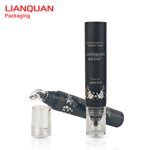 Emballage de gloss à lèvres en plastique de luxe personnalisable, rose nude <span class=keywords><strong>cristal</strong></span>, avec impression sur écran - Product Image 3