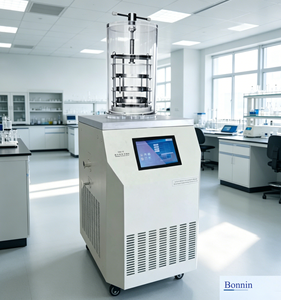 LG-03 <b>Small</b> Laboratory Vacuum Freeze Dryer <b>Machine</b> with Pump PLC & Motor for Food Processing 220V Energy Saving - Product Image 3