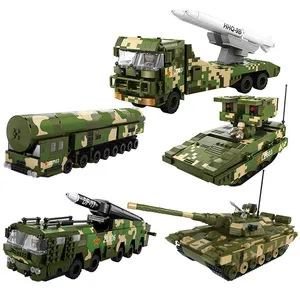 780 pcs Armed Tanks Model Building Block for kids Military Building Blocks Model Set