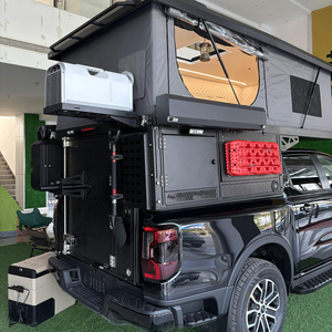 Topper Camionnette <span class=keywords><strong>Camping</strong></span> Tout-Terrain <span class=keywords><strong>4x4</strong></span> en Aluminium pour Voyage et Randonnée - Product Image 2