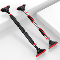 Explosion Home Supports de dips et barres de traction réglables en acier pliables pour usage domestique à fixer sur cadre de porte