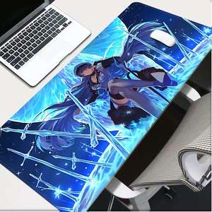 Mousepads Thiết Kế Tùy Chỉnh Kích Thước Lớn Chất Lượng Cao Bền Chống Trượt Vải Cao Su Tự Nhiên Bàn Phím Pad Chuột Pad - Product Image 6