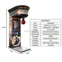 Machines de boxe d'arcade