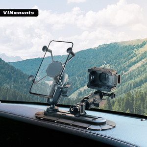 VINmounts Dashboard <b>Car</b> Accessories 1''B Ball Head Double Ball Head Adapter Extension Joint Mount Adapter Connect VIN-B-012 - Product Image 5