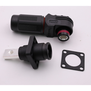 6mm/8mm/12mm 60A 120A 200A 150A 200A 250A 300A 400A góc bên phải 90 độ cắm ổ cắm HV năng lượng lưu trữ pin kết nối - Product Image 3