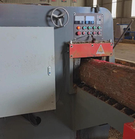 Scie circulaire verticale multi-lames ALWI pour le bois, haute efficacité, 30 kW, largeur de travail 500 mm, 380 V