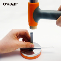 OWDEN 9PCS 3MM Carbon Steel/CR-V Letters Numbers Stamp Punch Kit Black Finished Professional DIY Crafts Tools Leather OEM/ODM
