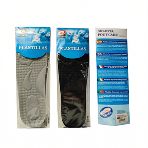 Semelles de sport Erpsl pour hommes, couleur unie, 35-45, antibactériennes, soin des pieds - Product Image 2