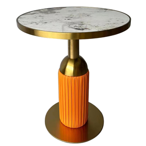 Hiện Đại Phong Cách Hiện Đại Kim Loại Bên Bảng Ý Thiết Kế Vòng Trong Suốt Acrylic Giường Bên Bảng Pata De Mesa Bàn Cà Phê Chân - Product Image 6