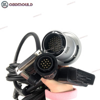 Super MB PRO M6 + Herramienta de diagnóstico inalámbrica eléctrica Benz Diesel Trucks OBD2 16pin Cable USB Cable 14pin Analyzer Diesel