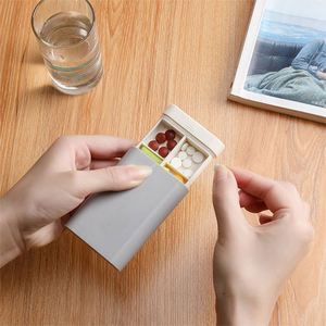 Weekly 7 Day Pill Box Organizer <b>Plastic</b> <b>Pocket</b> Size Portable Cute Medicine Capsule Case Container for Travel - Product Image 6