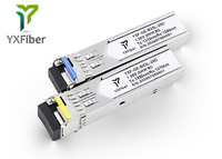 Module SFP 1.25G 550m 3km 10km 20km 40km 80km 120km 160km 200km BIDI Duplex MM SM LC SC DDM 1000Base Transceivers Réseau
