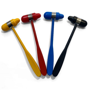 Marteau de diagnostic en PVC et silicone, 22,5 cm, double tête en T, outil de percussion à usage médical - Product Image 4