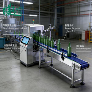 Machine d'inspection visuelle pour la détection de bouteilles avec vision CCD et caméras haute vitesse Garantie 1 an Marque BMG - Product Image 3