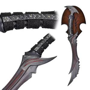 ดาบเหล็กหล่อเต็มตัว MS 62 ซม. ดาบจากเกม The Elder Scrolls V: Skyrim สำหรับคอสเพลย์และของสะสม - Product Image 1