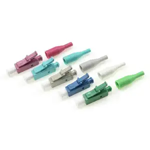 Hot sale Fiber Optic Connector Components for Patch Cord LC APC UPC SM MM SX 0.9mm 1.2mm 2.0mm 3.0mm Fiber Optic Connector Parts