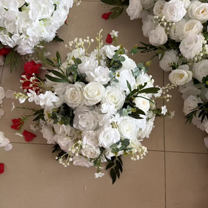 FL-175 di lusso festa nuziale floreale fiore palla disposizione rosa bianca verde fiori centrotavola <span class=keywords><strong>tavolo</strong></span> per evento - Product Image 2